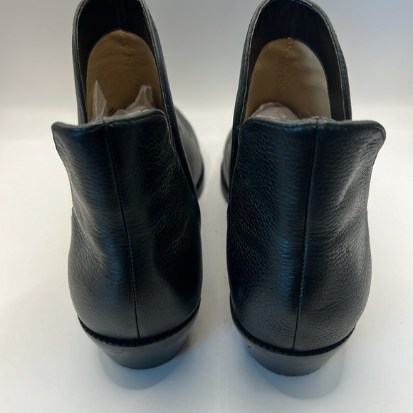 Ralph Lauren Prestyn-Bo-Bte Black Tumbled Leather size 7.5 - Picture 4 of 10